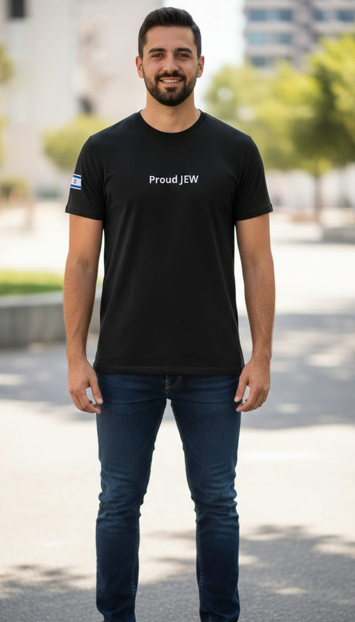 Mens Proud JEW brand T-Shirt
