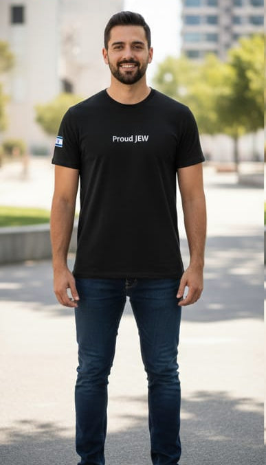 Mens Proud JEW brand T-Shirt